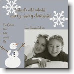 Take Note Designs - Baby It's Cold Outside 5X5 Photo Cards (TND-U0306)
