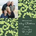 Take Note Designs - Green on Green Scroll Block Digital Photo Cards (TND-U0503)