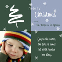 Take Note Designs - Evergreen and Denim Tree 5X5 Digital Photo Cards (TND-U0561)