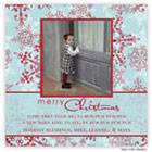 Take Note Designs - Blue with Red Snowflakes (TND-Q1-0272)