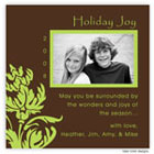 Take Note Designs - Brown and Green large Flower (TND-Q1-0293)