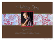 Take Note Designs - Blue and Red Snowflake Band (TND-Q2-0207)