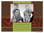 Take Note Designs - Brown with Red and Brown Band (TND-Q2-0248)