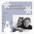 Take Note Designs Digital Photo Cards - Baby It's Cold Outside (TND-U0306)