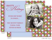 Take Note Designs Digital Holiday Photo Cards - Arygyle Wrap Two (TND-Q2-99245)