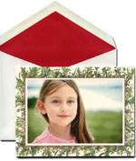 William Arthur Holiday Photo Cards - Festive Greenery (#29-95719)