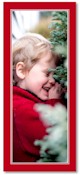 William Arthur Digital Holiday Photo Cards - Crimson & White Framed Multi (#61-95789)