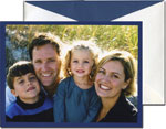 William Arthur Digital Holiday Photo Cards - White Coated Finish Photo Front (#95971)