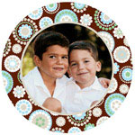 iDesign - Mod Dots Round Holiday II Card (Mod Dots Round Holiday II Card)