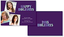 iDesign - Happy Holidays - Purple (Happy Holidays - Purple)