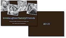 iDesign - Love Laughter Family Friends - Brown (Love Laughter Family Friends - Brown)