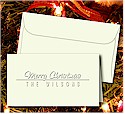 Classic Impressions Embossed Gift Enclosure Cards - Merry Christmas Gift Enclosures (WB7170)