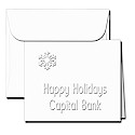 Classic Impressions Embossed Gift Enclosure Cards - Snowflake Gift Enclosures (WB7021)