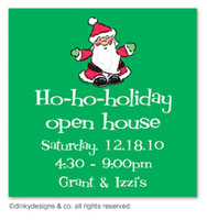 Dinky Designs Holiday Gift Enclosure Cards - Ho-Ho-Holiday (Holiday) [Diner] (GC-789H)