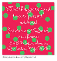 Dinky Designs Holiday Gift Enclosure Cards - Holiday Dots (Holiday) [Got That Bling] (GC-793H)