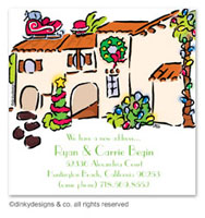 Dinky Designs Holiday Gift Enclosure Cards - Mi Casa Christmas (Holiday) [Paris] (GC-849M)