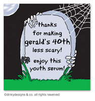 Dinky Designs Holiday Gift Enclosure Cards - R.I.P. Remember It'S A Party (Holiday) [Eraser dust] (GC-850R)