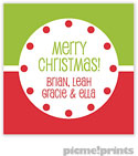 Holiday Gift Enclosure Cards by PicMe Prints - Just Like Ice Cream Grasshopper (Flat)