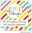 Holiday Gift Enclosure Cards by PicMe Prints - Joyful Tidings Square (Flat)