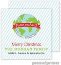 Holiday Gift Enclosure Cards by PicMe Prints - Peace On Earth Square (Flat)