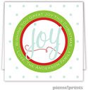 Holiday Gift Enclosure Cards by PicMe Prints - Great Joy Square (Folded)