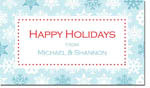 Spark & Spark Holiday Calling Cards - Full Of Snowflakes