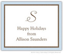 Stacy Claire Boyd - Holiday Calling Cards (Simply Blue Holiday Calling Cards) (#79257)