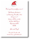Blue Mug Designs Holiday Invitations - Santa Hat