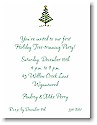 Blue Mug Designs Holiday Invitations - Evergreen