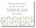 Blue Mug Designs Holiday Invitations - Picket Fence