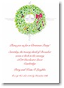 Blue Mug Designs Holiday Invitations - Wreath