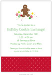 Boatman Geller Holiday Invitations - Gingerbread (20433)