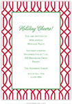 Holiday Invitations by Boatman Geller - Trellis Cherry