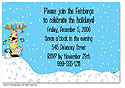 Dinky Designs Holiday Invitations - Reindeer Menorah (IASH_001R)