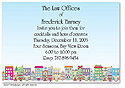 Dinky Designs Holiday Invitations - City Sidewalks (IASH_003C)