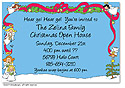 Dinky Designs Holiday Invitations - Angelic Holiday (IASH_006A)