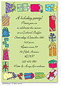Dinky Designs Holiday Invitations - Packages Tied Up In Strings (IASH_012P)