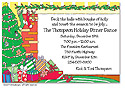 Dinky Designs Holiday Invitations - Christmas morning (IASH_020C)