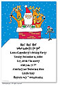 Dinky Designs Holiday Invitations - Up on the housetop (IASH_140U)