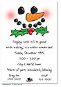 Dinky Designs Holiday Invitations - Hats off, Frosty! (IASH_141H)