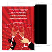 Noteworthy Collections - Digital New Year's Invitations (New Year's Toast Berry) (ID-336)