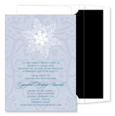 Noteworthy Collections - Digital Holiday Invitations (Filigree Snowflake Silver) (ID-363-SI)