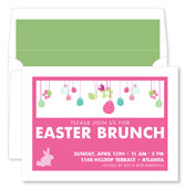 Noteworthy Collections - Digital Holiday Invitations (Easter Egg Fun Pink) (ID-401)