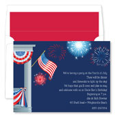 Noteworthy Collections - Digital Patriotic Invitations (Front Porch Fireworks) (ID-58)