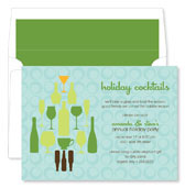 Noteworthy Collections - Holiday Invitations (Cocktail Tree Escape) (ID-1627)
