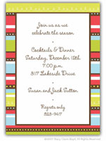Stacy Claire Boyd - Holiday Invitations (Santa's Stripes) (22127)