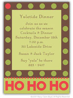 Stacy Claire Boyd - Holiday Invitations (Merry Ho Ho Ho) (22131)