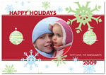 Holiday Photo Magnets (Flurry) (MH003)