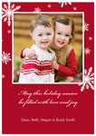 Holiday Photo Magnets (First Snow) (MH018)