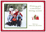 Holiday Photo Magnets (Scalloped) (MH024)